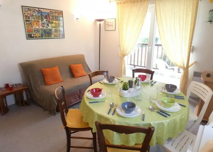 아파트 T3 Pour 6 A Avec Balcon, Casier A Ski, Parking, Ascenseur - Fr-1-457-266 *